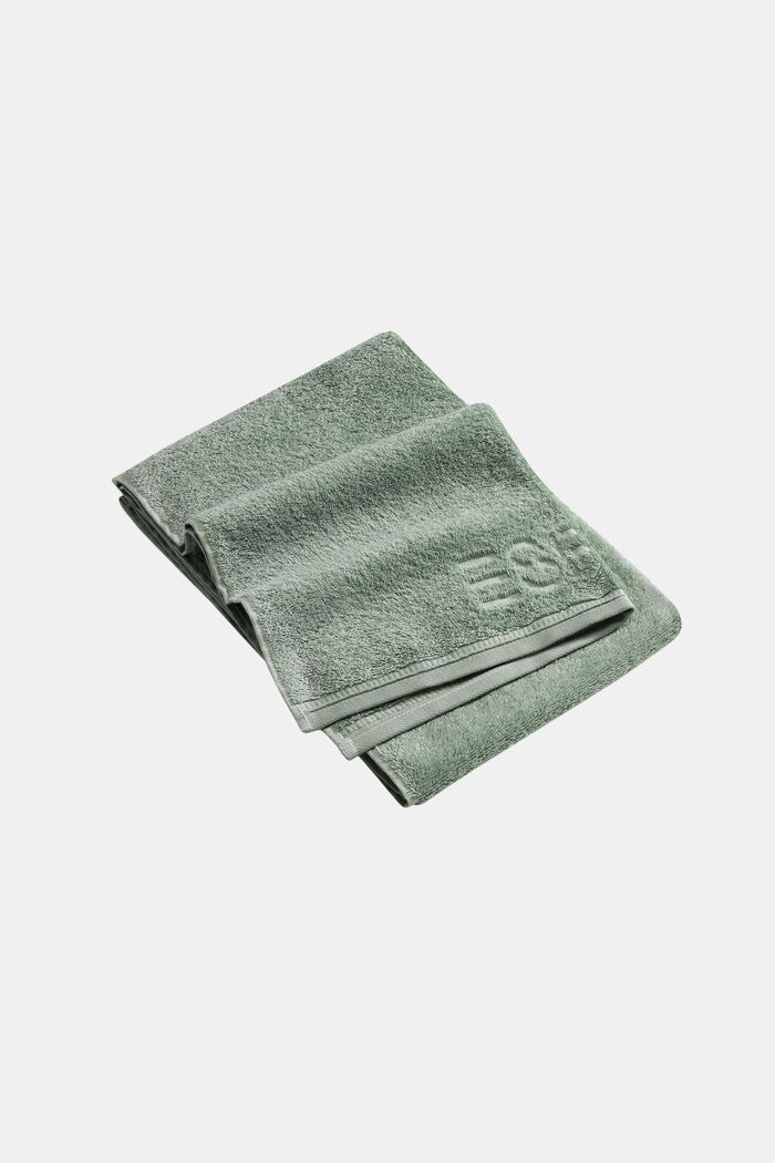 Met TENCEL™: handdoekenlijn van badstof, SOFT GREEN, detail image number 0