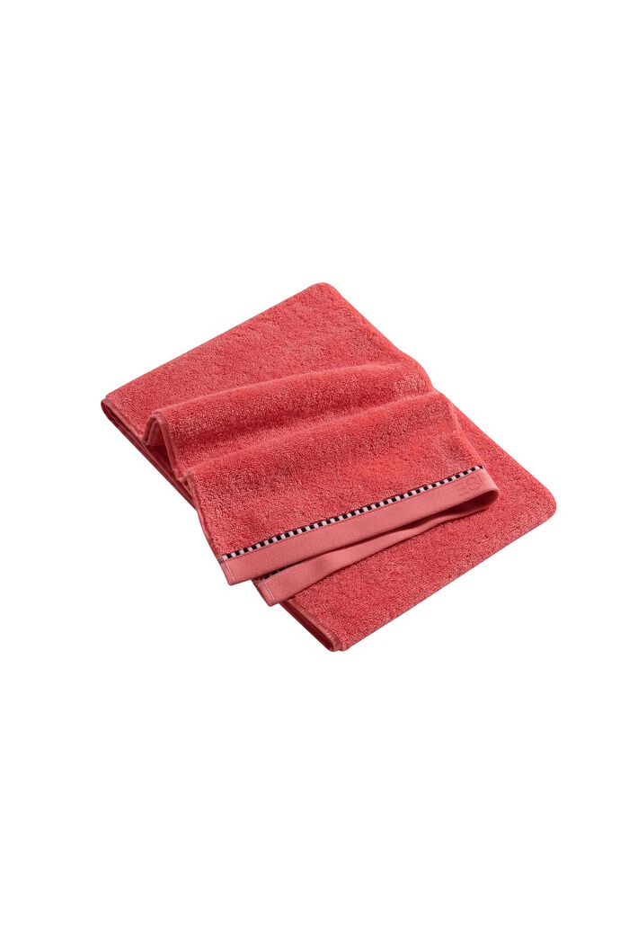 Met TENCEL™: handdoekenlijn van badstof, CORAL, detail image number 3