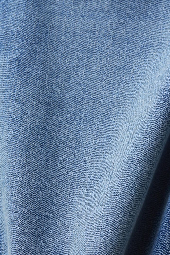 Bootcut jeans met middelhoge taille, BLUE LIGHT WASHED, detail image number 5