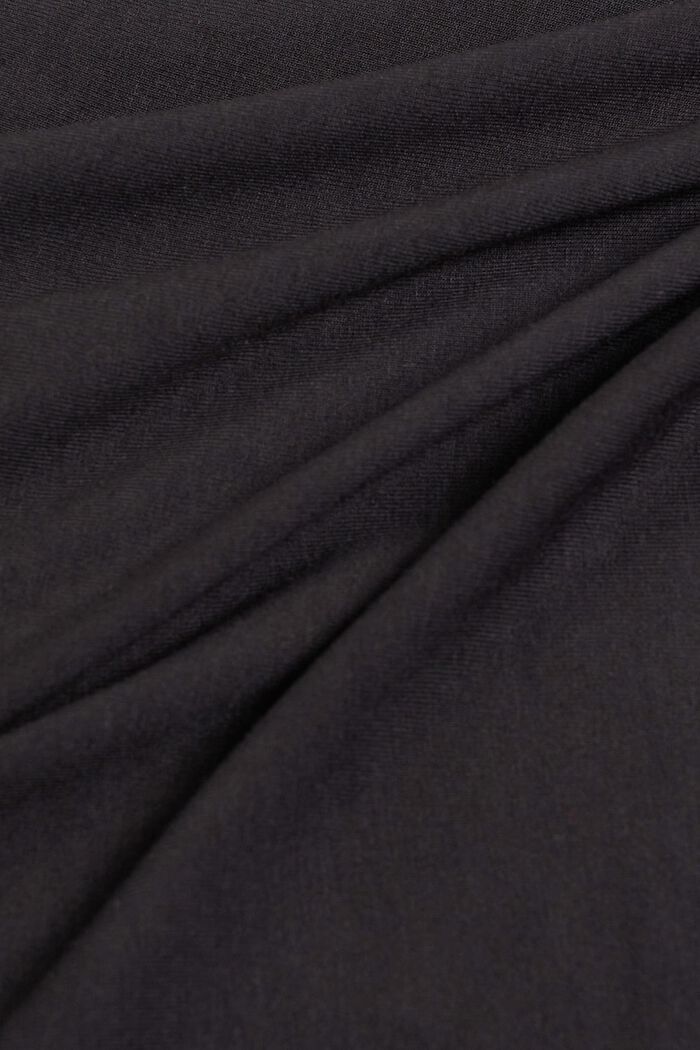 Ensemble de pyjama agrémenté de dentelle, LENZING™ ECOVERO™, BLACK, detail image number 4