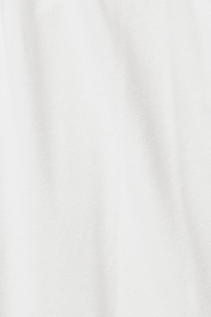 T-shirt à manches longues et col smocké, LENZING™ ECOVERO™, OFF WHITE, detail image number 5