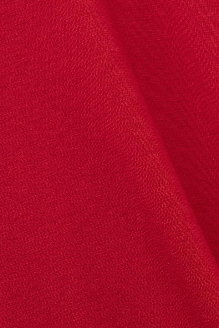 Lange jersey pyjama, NEW RED, detail image number 4