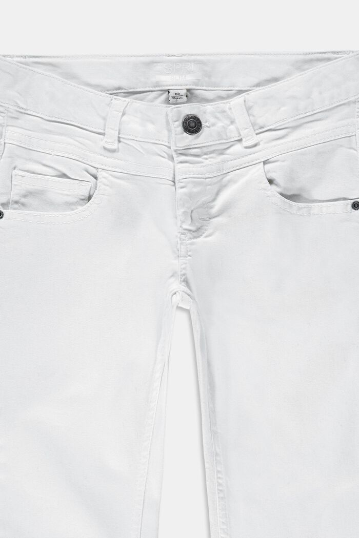 Slim jeans, WHITE, detail image number 2