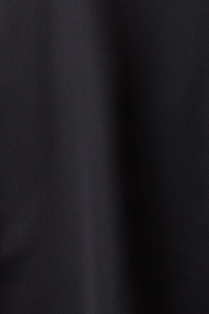 Geplooide overhemdblouse, BLACK, detail image number 5