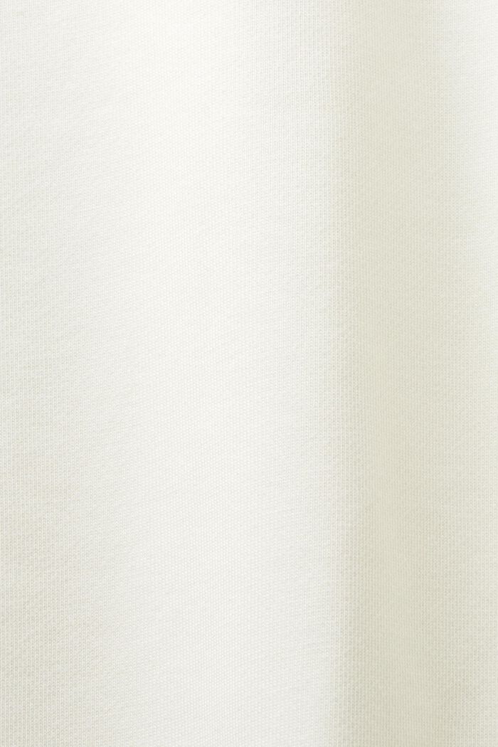 Uniseks logo-sweatshirt van katoenen fleece, OFF WHITE, detail image number 6