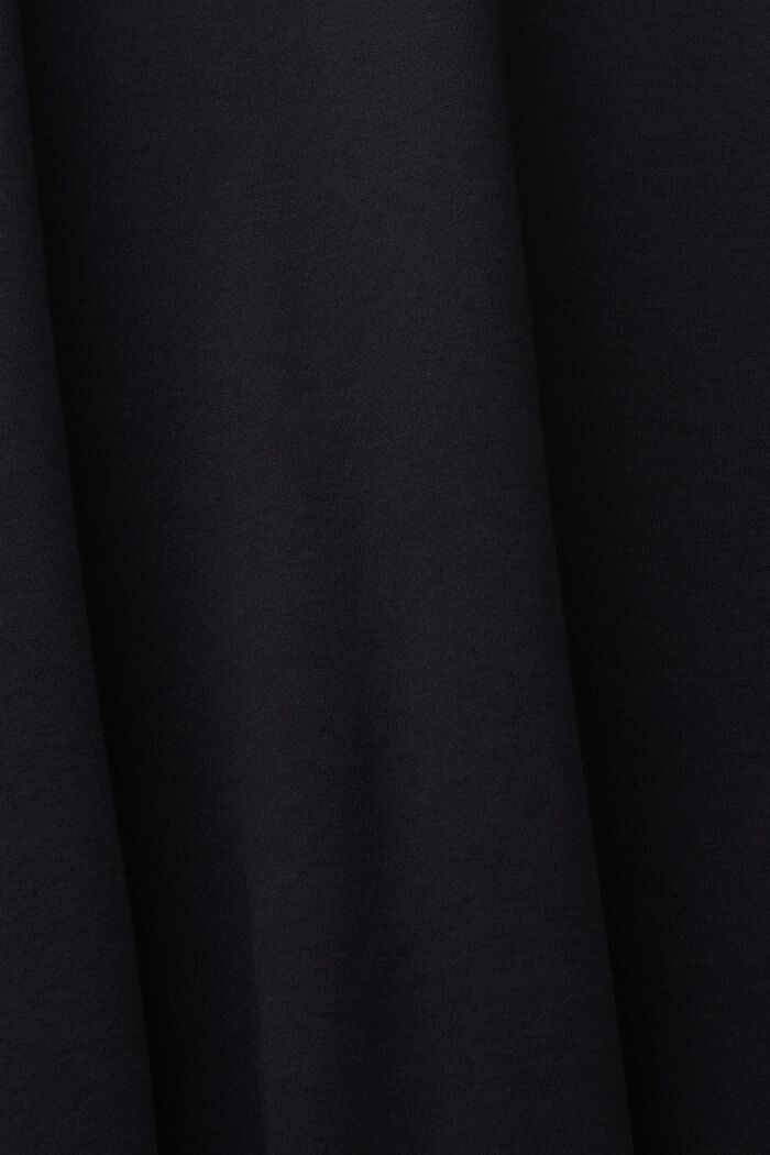 Robe maxi longueur sans manches en jersey, BLACK, detail image number 4
