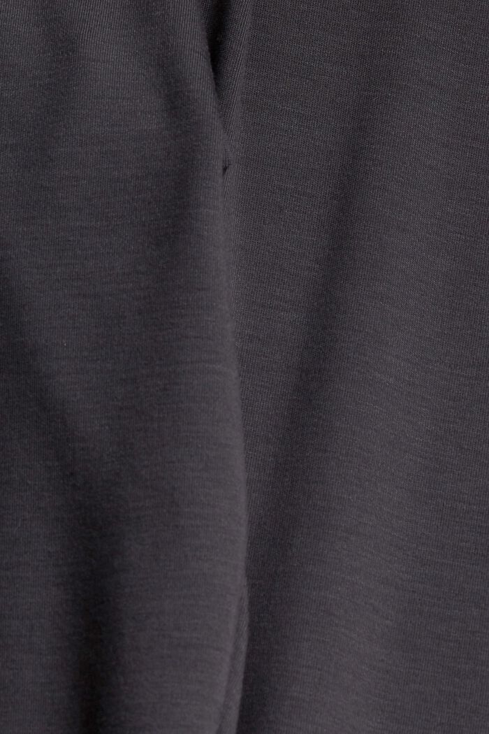 Pantalon en jersey de TENCEL™ à ceinture élastique, ANTHRACITE, detail image number 4