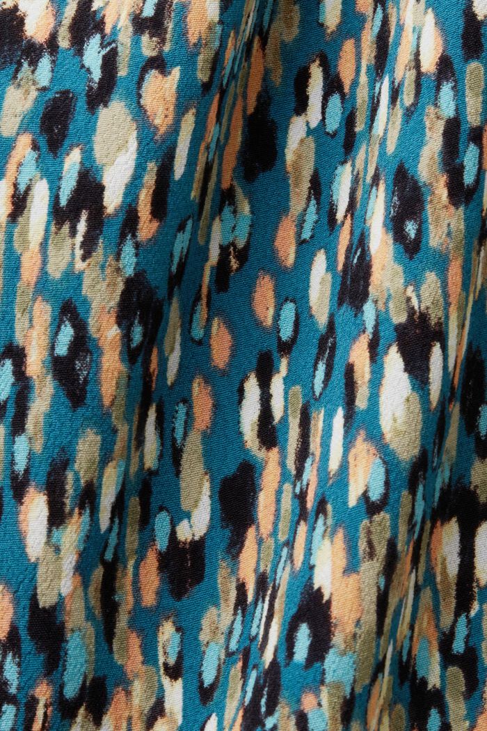 Top met print all- over, TURQUOISE, detail image number 4