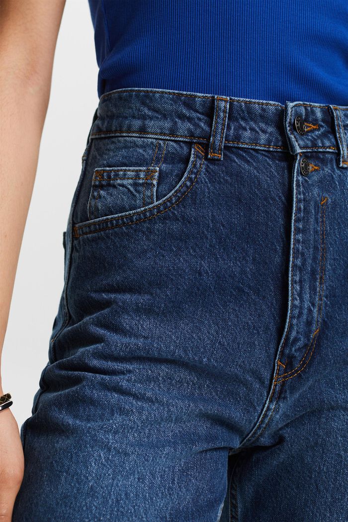 Jeans met wijde pijpen, BLUE MEDIUM WASHED, detail image number 4