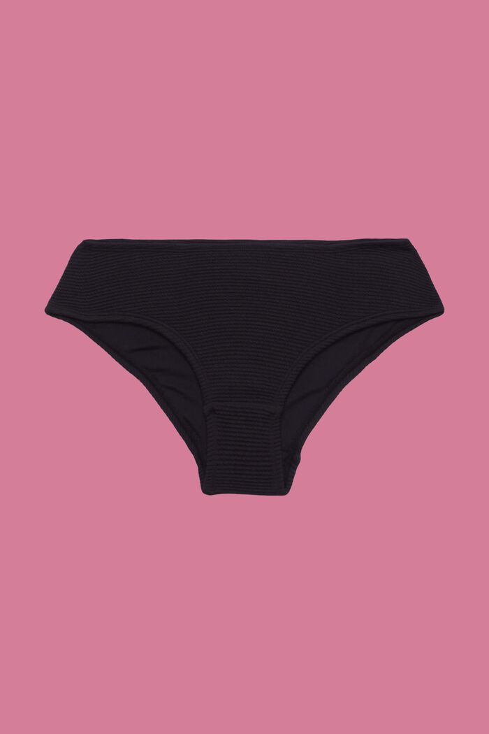 Bas de bikini taille basse, BLACK, detail image number 4