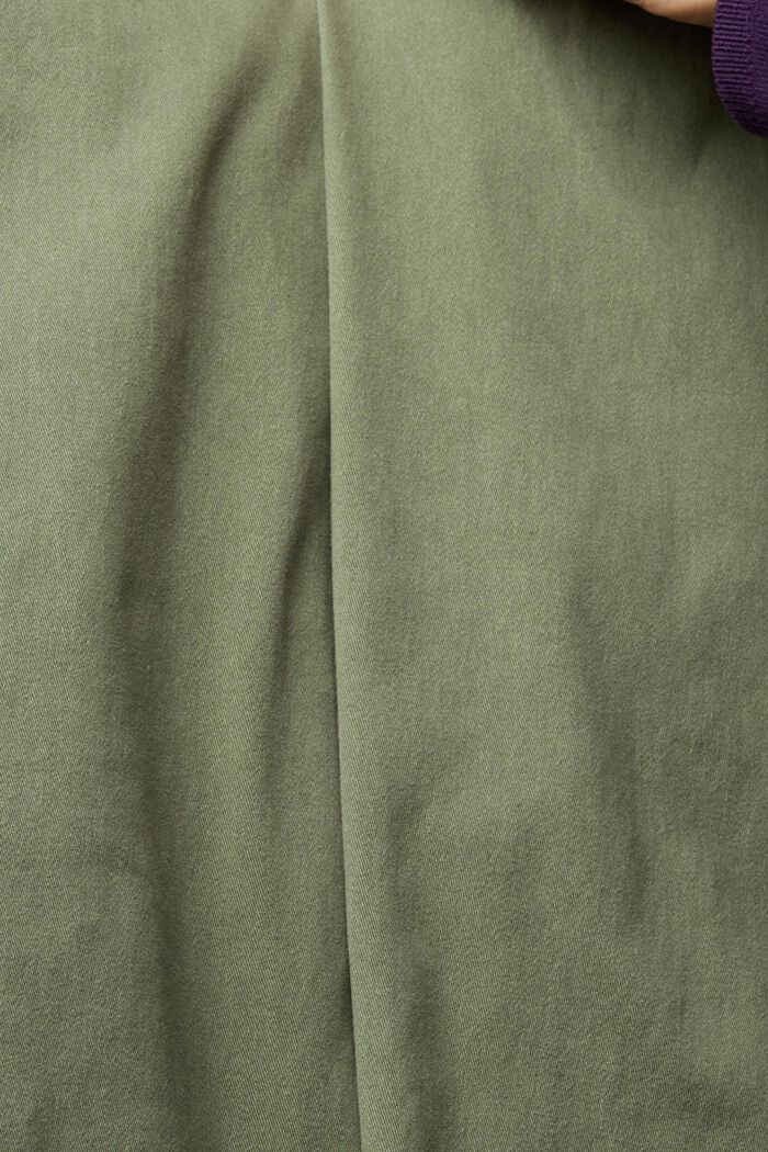 Chino van katoen, GREEN, detail image number 1