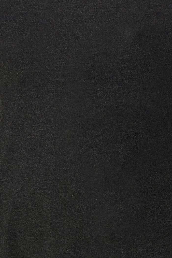 T-shirt à manches longues à côtés ouverts, LENZING™ ECOVERO™, ANTHRACITE MELANGE, detail image number 4