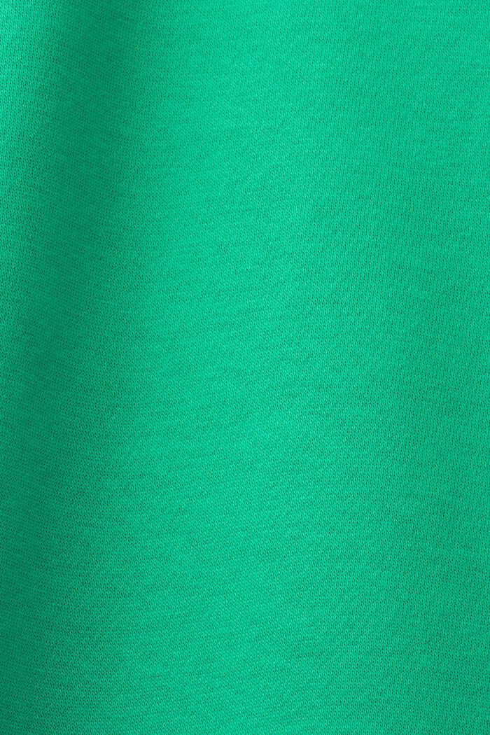 Sweatshirt met logoborduursel, GREEN, detail image number 5