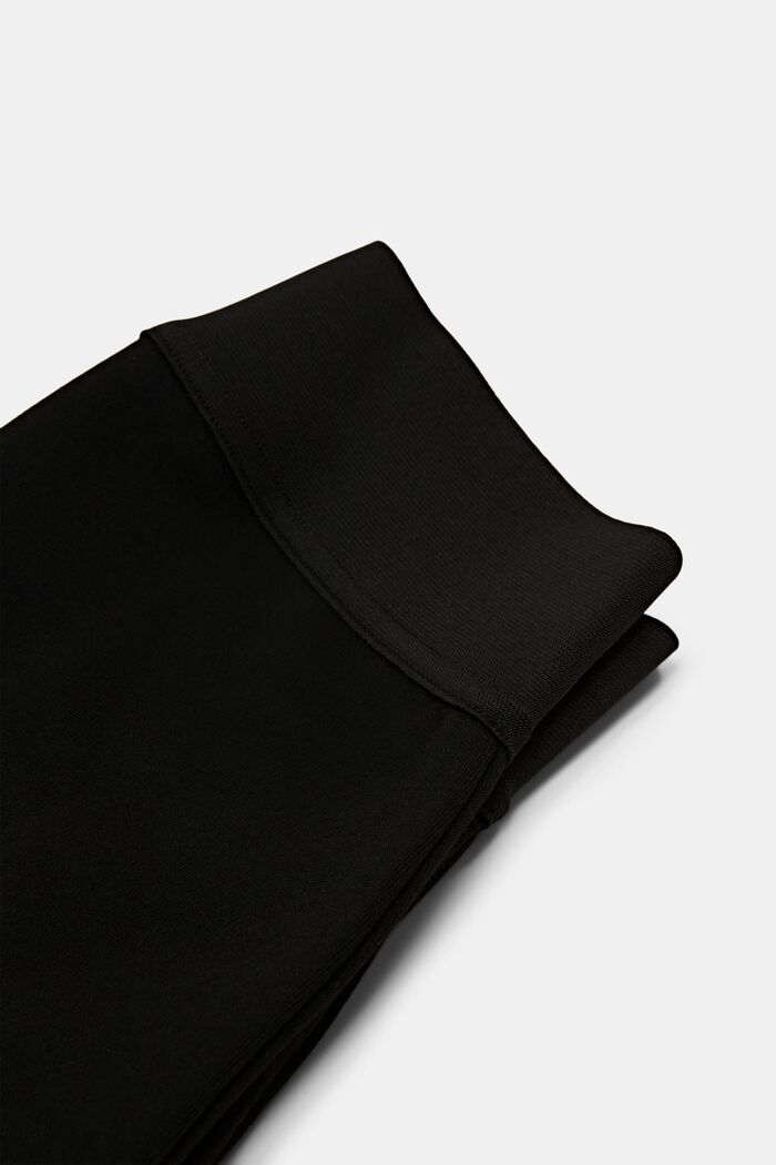 Enkellange legging, comfortabele band, BLACK, detail image number 1