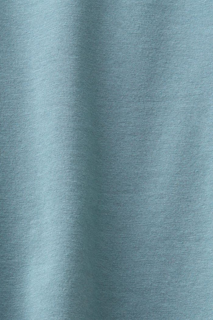 Ensemble de pyjama à carreaux en flanelle, NEW TEAL BLUE, detail image number 4