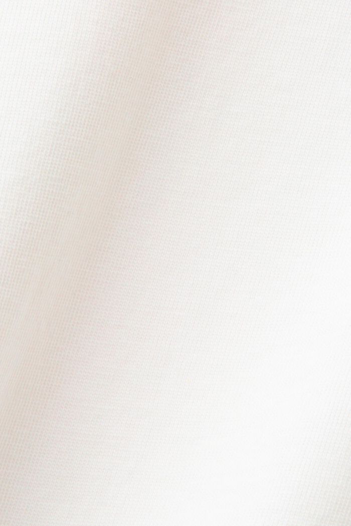 Katoenen T-shirt met bloemetjesprint, OFF WHITE, detail image number 5