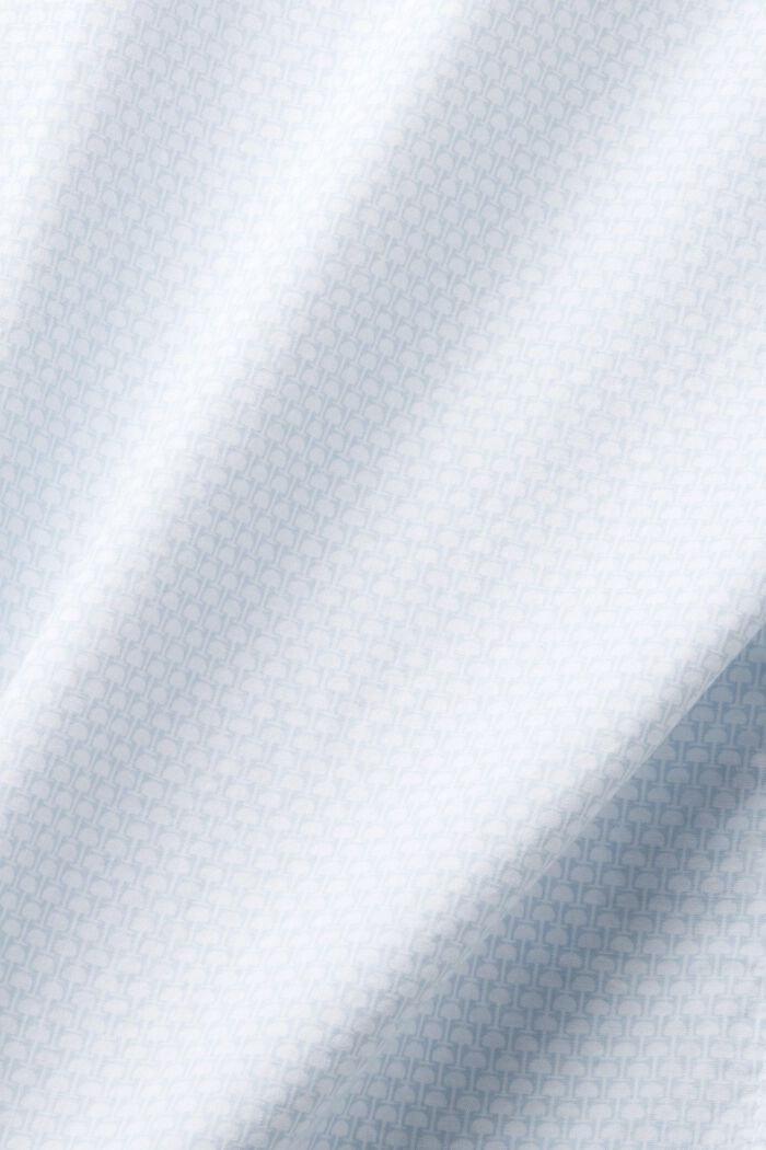 Slim fit-overhemd met patroon all-over, WHITE, detail image number 4
