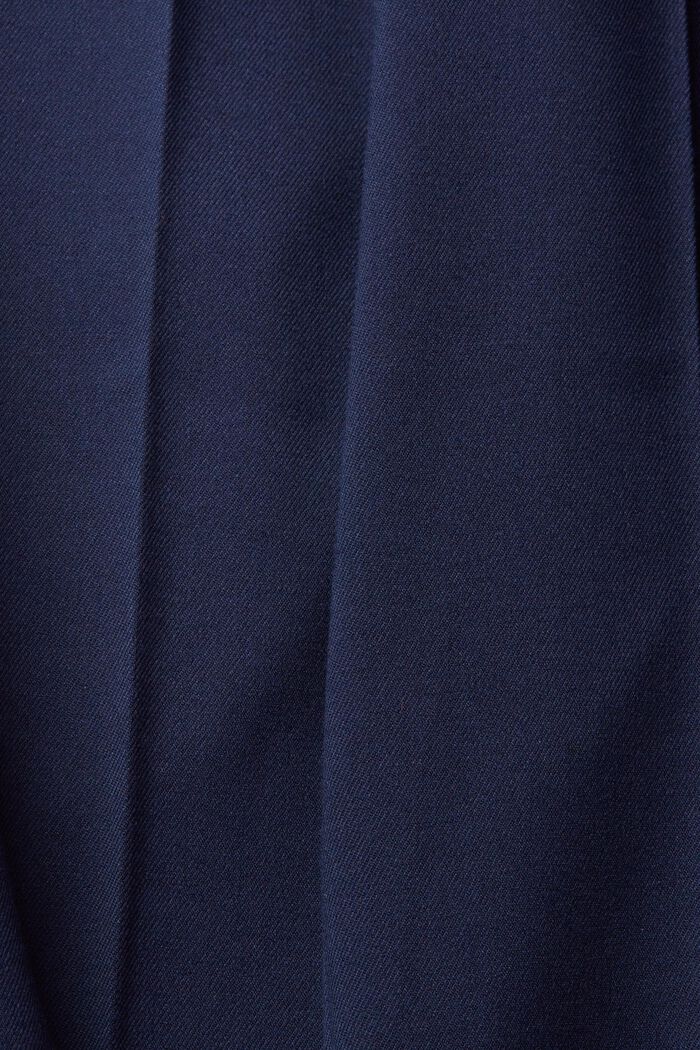 Mid-rise broek met toelopende pijpen, NAVY, detail image number 5
