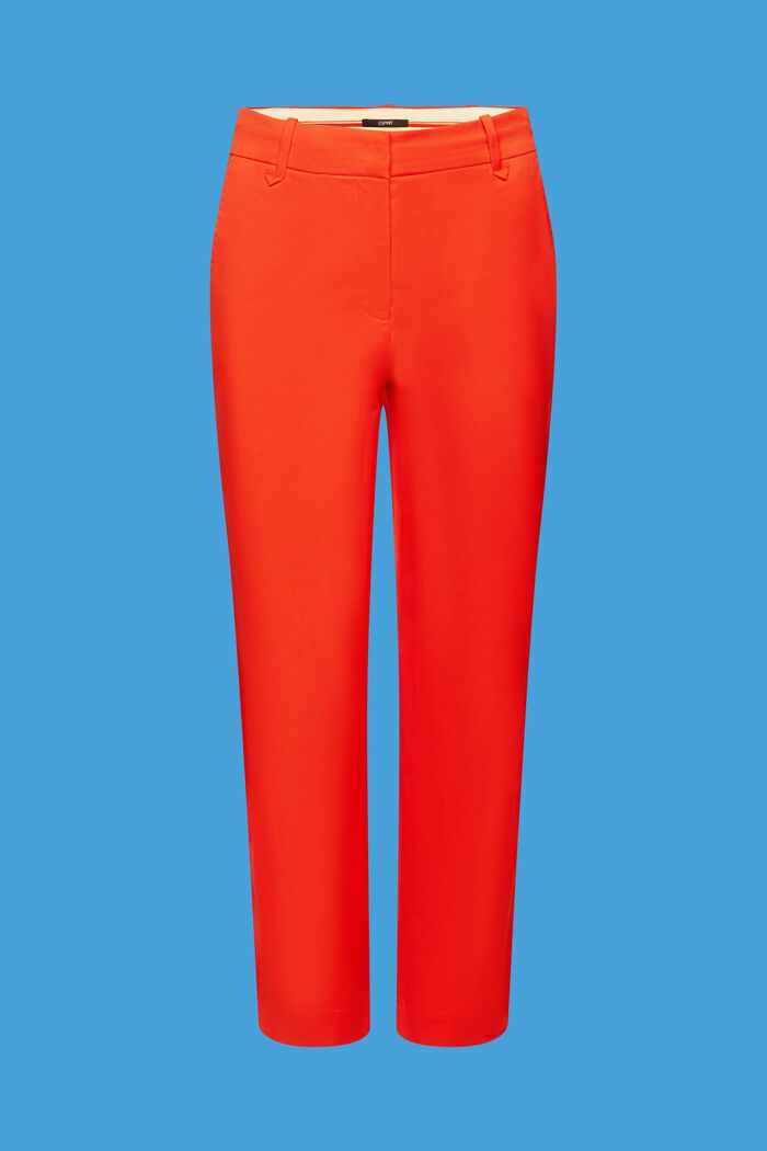Pantalon de coupe Slim Fit à taille haute, ORANGE RED, detail image number 5