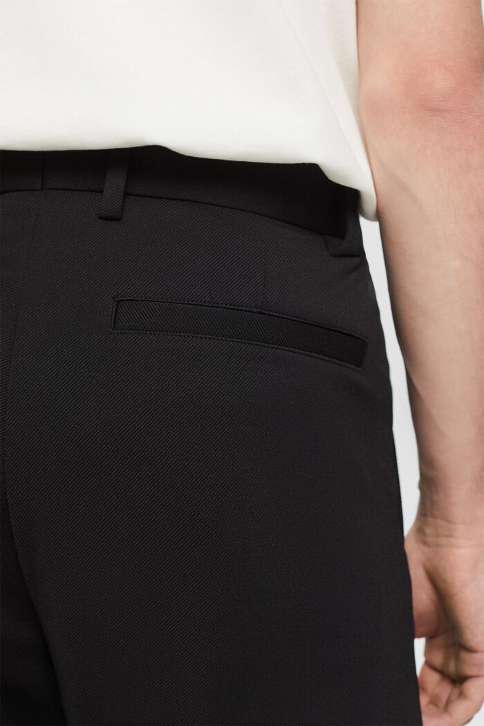 Pantalon en twill, BLACK, detail image number 3