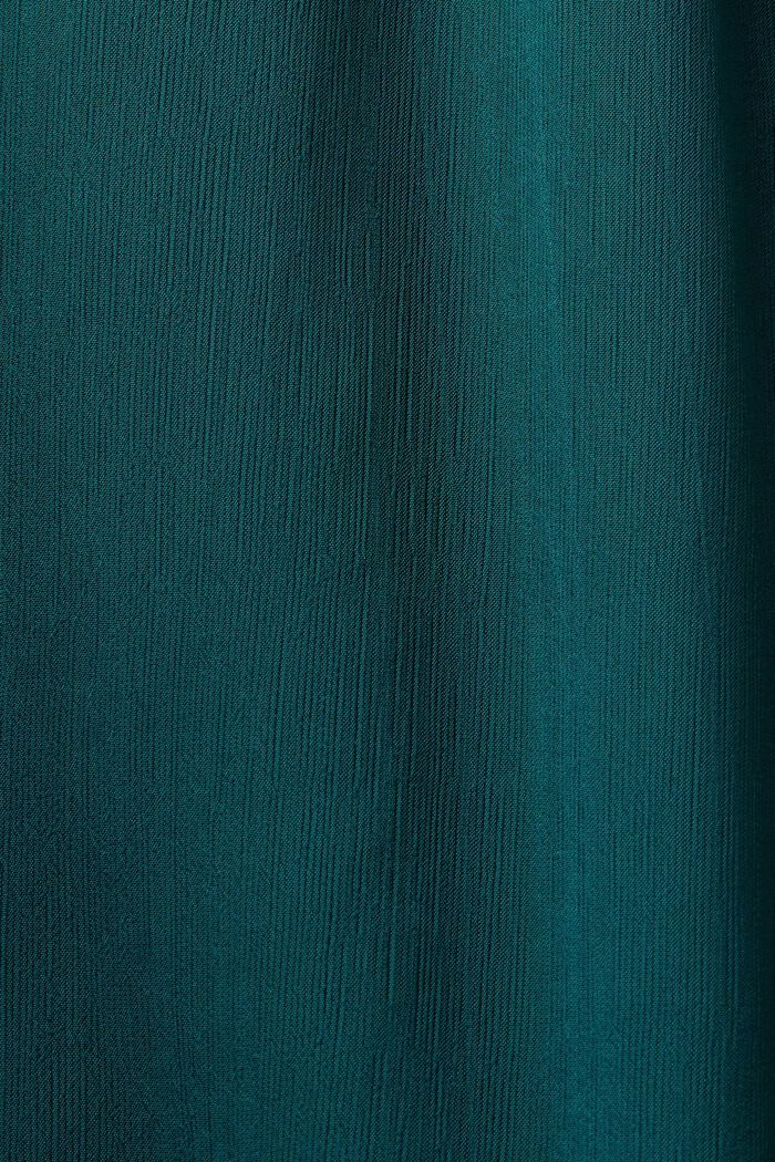 Crêpe chiffon mini-jurk, EMERALD GREEN, detail image number 5