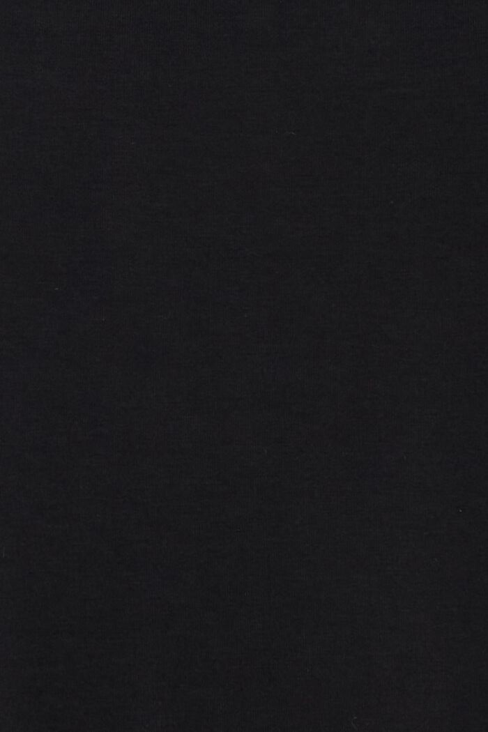 Jersey jurk met lange mouwen, LENZING™ ECOVERO™, BLACK INK, detail image number 1