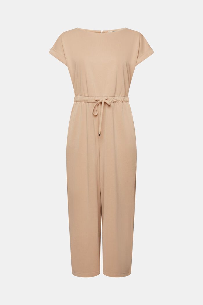 Modal jumpsuit met band, TAUPE, detail image number 6