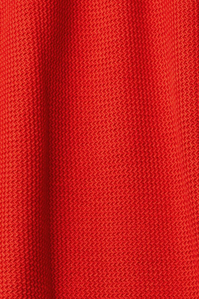 Gestreepte sweater, RED, detail image number 1
