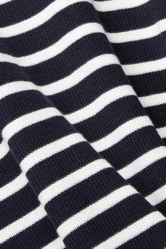 Pull en maille rayé, NAVY, detail image number 5