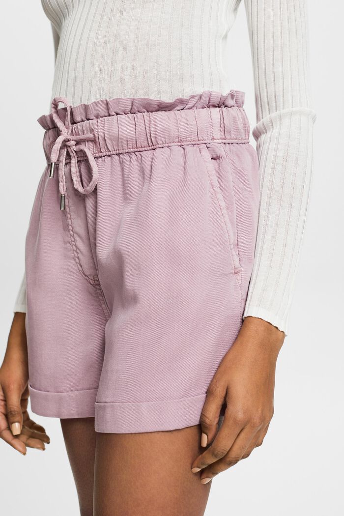 Twill pull-on short, MAUVE, detail image number 4