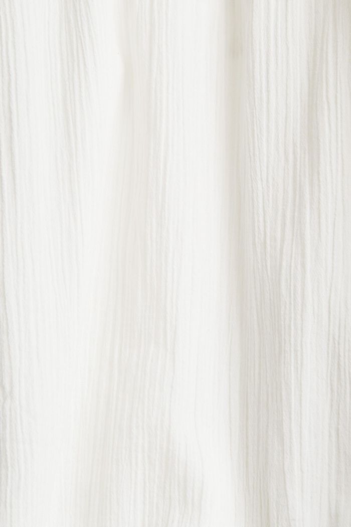 Midi-jurk van 100% katoen, OFF WHITE, detail image number 4