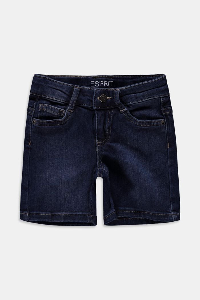 Short en jean à taille ajustable