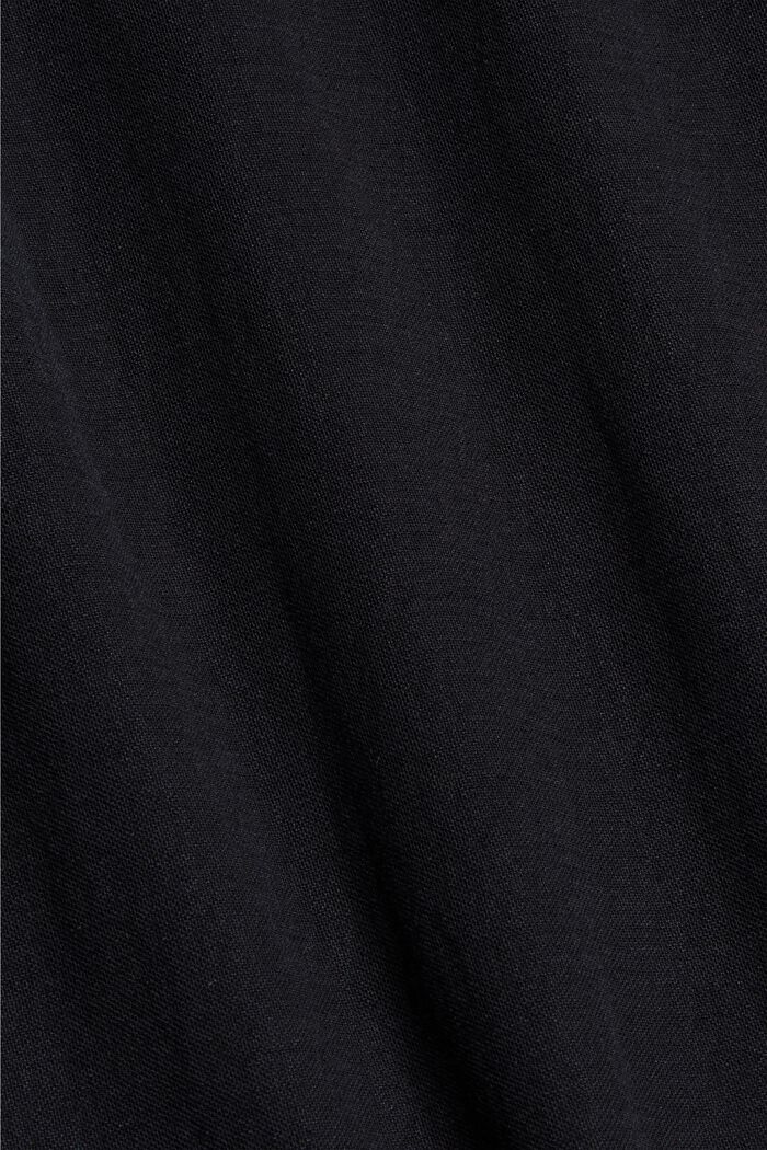 Jupe maxi longueur en jersey à teneur en fibres LENZING™ ECOVERO™, BLACK, detail image number 4