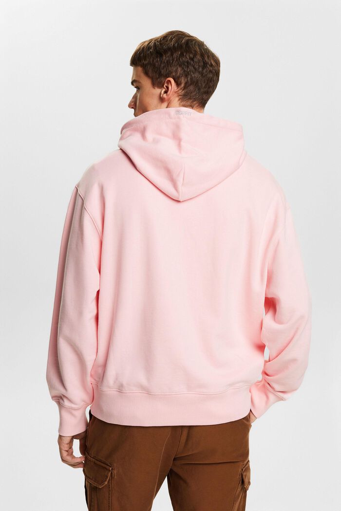 Uniseks oversized hoodie met print, PASTEL PINK, detail image number 3