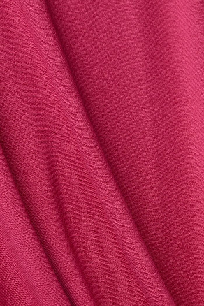 Mini-robe en jersey à encolure bateau, CHERRY RED, detail image number 4