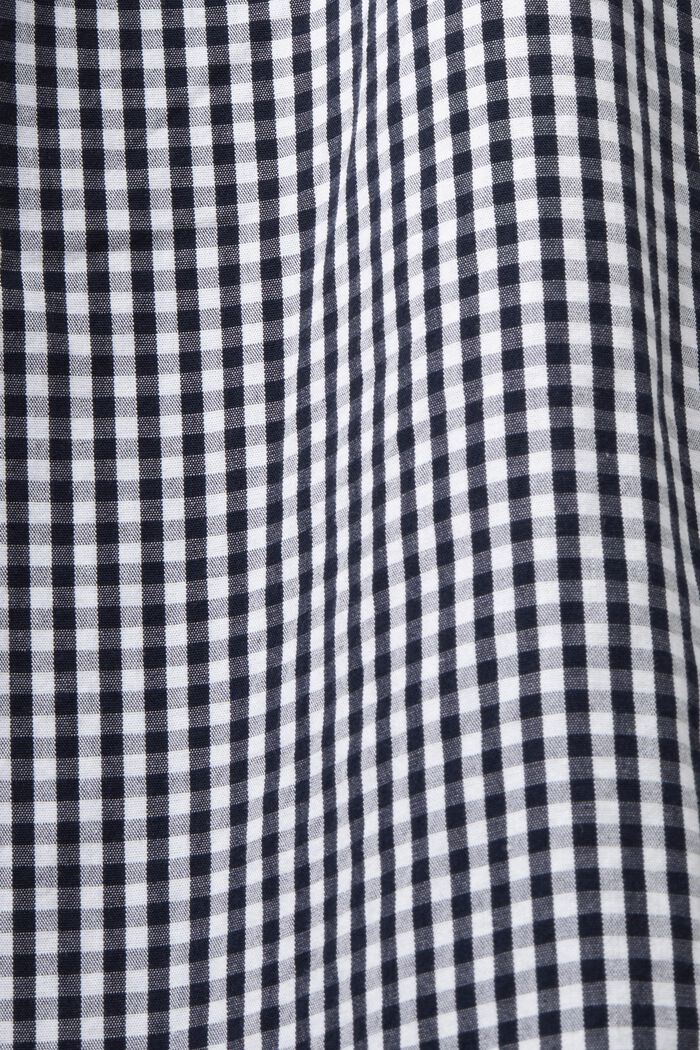 Chemise à col boutonné animée de carreaux vichy, 100 % coton, NAVY, detail image number 4