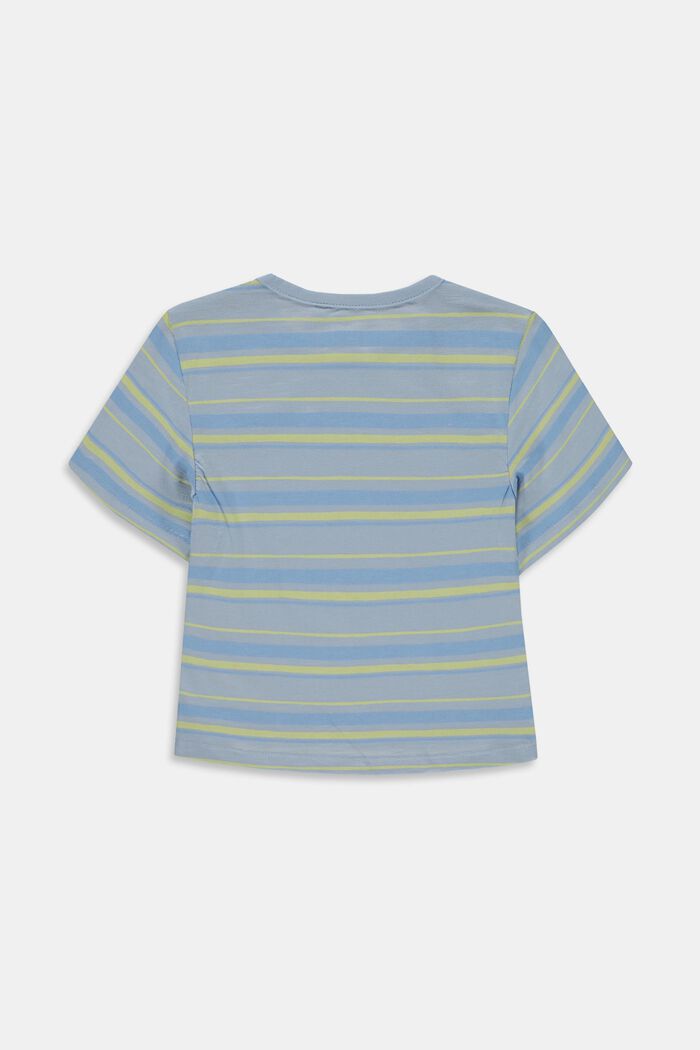 Gestreept T-shirt, 100% katoen, BLUE LAVENDER, detail image number 1