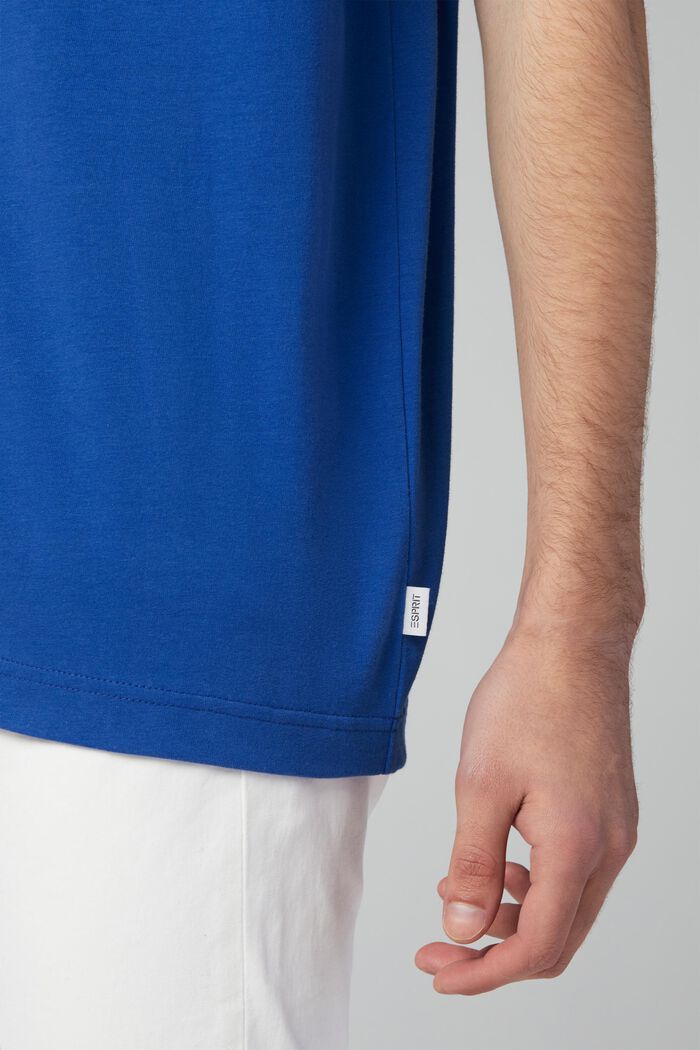 T-shirt unisexe à imprimé, BLUE, detail image number 4
