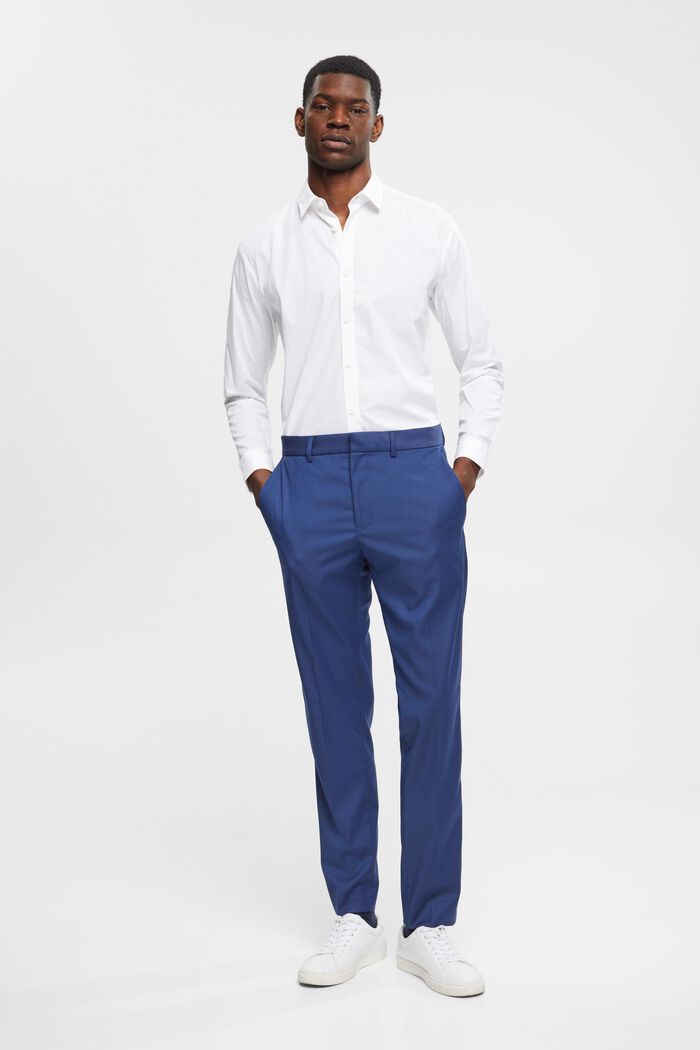 Slim fit pantalon, BLUE, detail image number 5