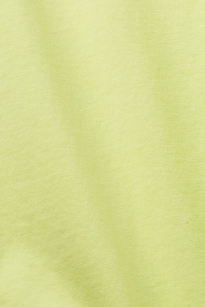 MATERNITY T-shirt à manches courtes chauve-souris, LIME YELLOW, detail image number 4