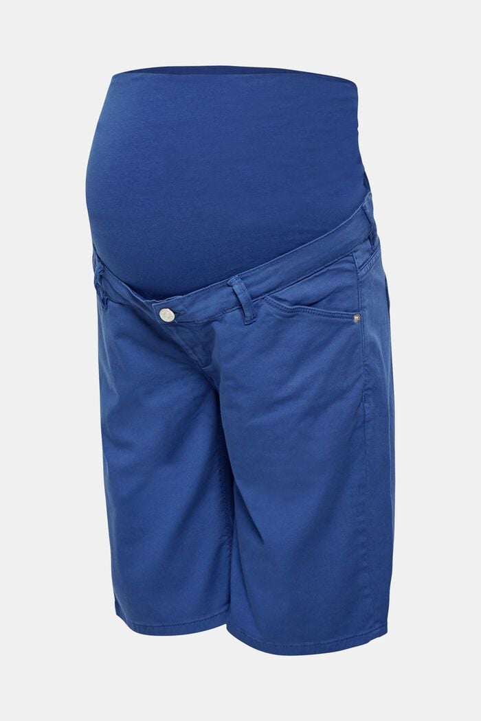 Short chino à ceinture de maintien pour le ventre, DARK BLUE, overview