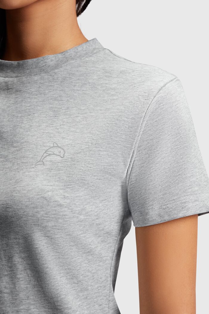 T-shirt Color Dolphin, LIGHT GREY, detail image number 2