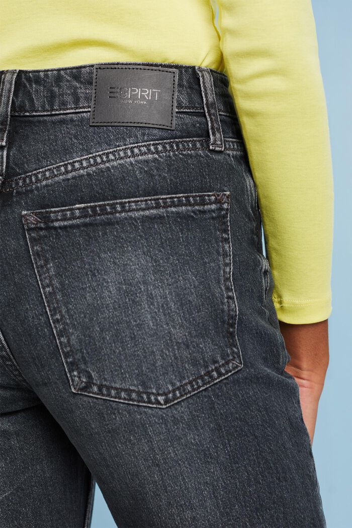 Klassieke retro jeans, BLACK MEDIUM WASHED, detail image number 3