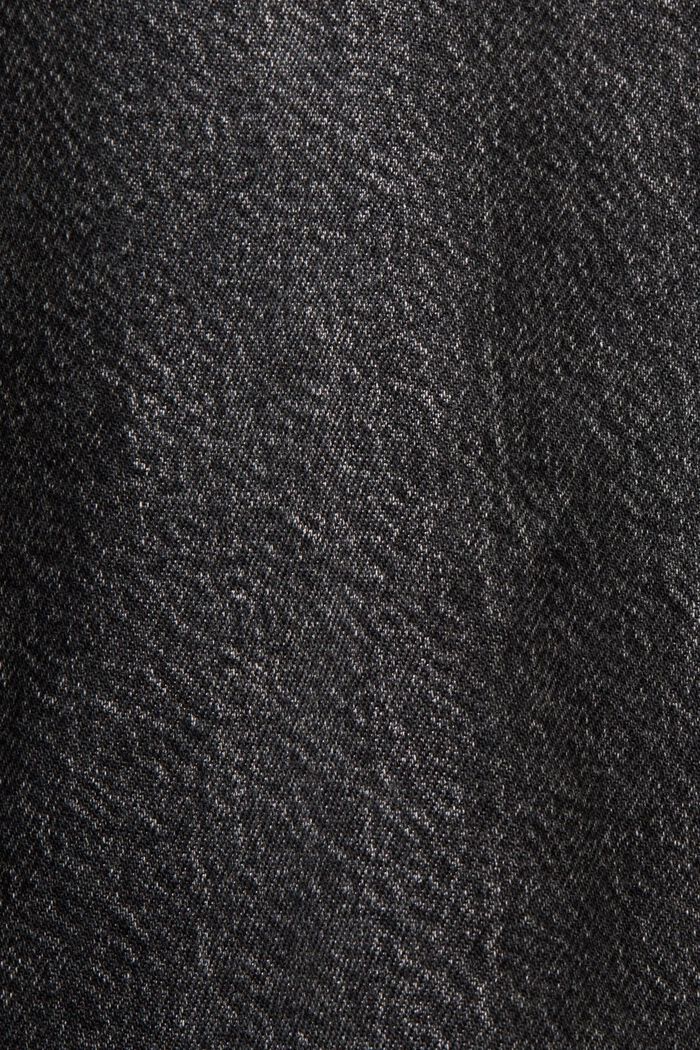 Denim overhemd, BLACK DARK WASHED, detail image number 6