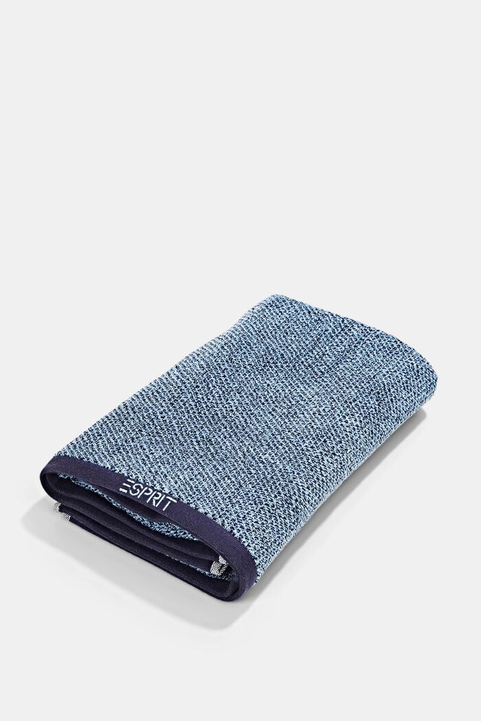 Handdoek van 100% katoen, NAVY BLUE, detail image number 2