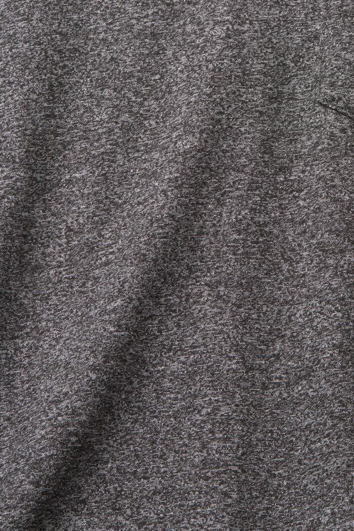 Gerecycled: gemêleerd jersey T-shirt, ANTHRACITE, detail image number 1