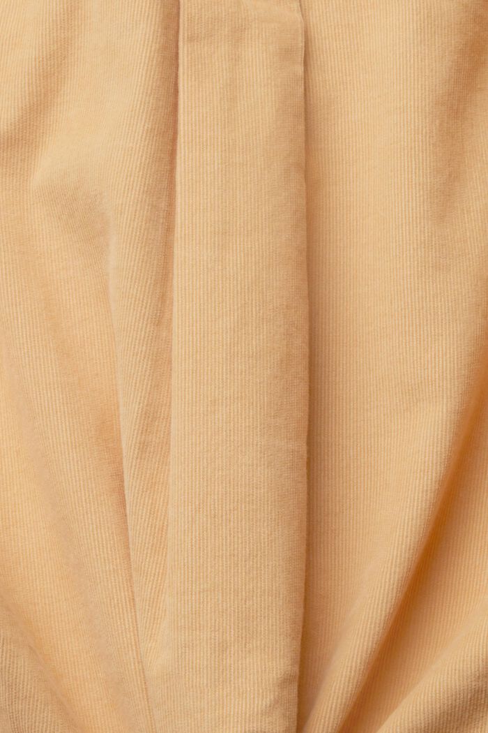 Overhemdblouse van fijn corduroy, SAND, detail image number 1