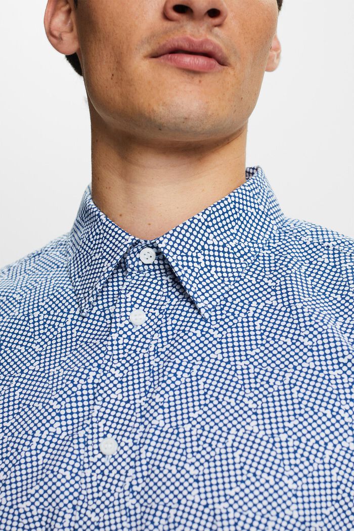 Chemise à motif, 100 % coton, WHITE, detail image number 2