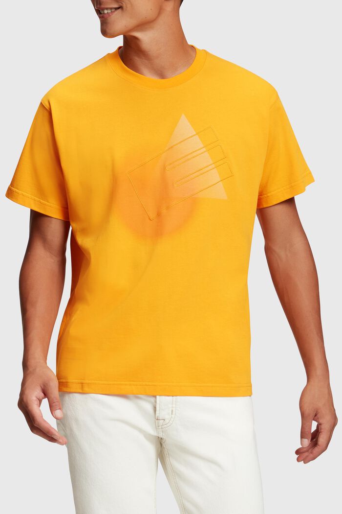 Graphic Reunion T-shirt met ronde hals en print
