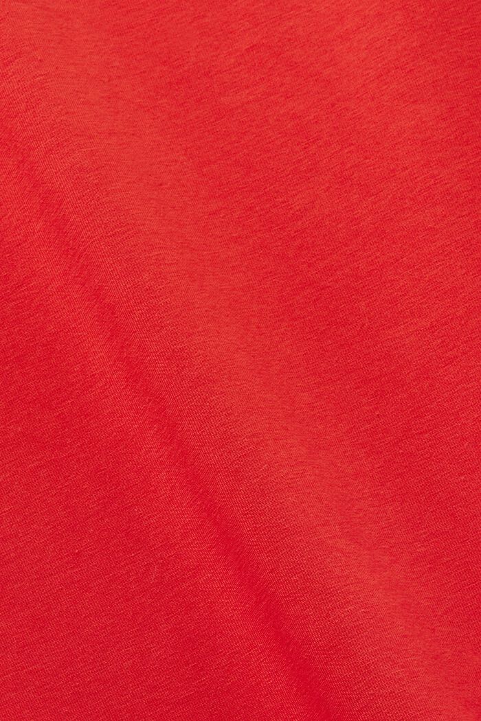 Chemise de nuit munie d’une poche-poitrine, RED, detail image number 4